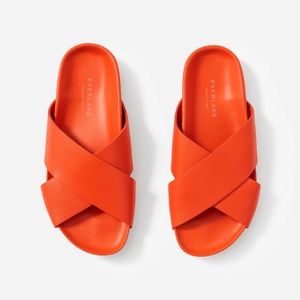 The Form Crossover Sandal in Paprika
